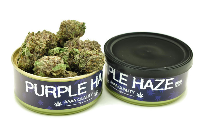 Purple Haze- Tuna Can (14 Grams) - Candelivery.